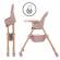 Scaun de masa 2 in 1 kidwell karimi - roz