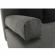 Coltar tapiterie textil gri negru dreapta mexx 203x140x75 cm