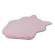 Covor blana artificiala roz rabit 90x60 cm