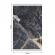 Covor textil model marmura neagra renox 120x180 cm
