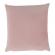 Perna decorativa catifea roz pudra olaja 60x60 cm