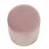 Taburet catifea roz crom auriu aniza 38x38x42 cm