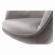 Scaun de birou din catifea gri si picior metal negru erol 59x62x92 cm