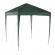 Pavilion de gradina pliabil din poliester verde trekan 200x200x255 cm