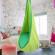 Fotoliu balansoar suspendat din textil verde siesta 60x70x150 cm