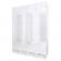 Dulap modular plastic metal alb zafod 148x46x202 cm