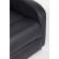 Fotoliu recliner tapiterie piele ecologica neagra desire 79x82x103.5 cm