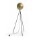 Lampadar metal maro auriu design 53.5x43.5x156 cm