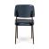 Set 2 scaune piele ecologica albastra nelly 60x59x84 cm