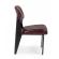 Set 2 scaune piele ecologica bordeaux nelly 60x59x84 cm