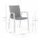 Set 4 scaune alb gri odeon 55.5x60x83 cm