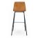 Set 2 scaune bar maro kyra 39x44x103.5 cm
