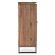 Comoda tip bar lemn maro norfolk 72x45x125 cm