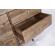 Comoda lemn maro 2 usi 3 sertare stanton 160x45x75 cm