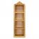Raft perete lemn auriu maro 42x19x126 cm