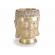 Ghiveci ceramica aurie buddha 21.5x23.5x27 cm