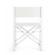 Set 2 scaune gradina albe konnor 55x50.5x84.5 cm