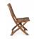 Set 2 scaune lemn maro noemi 50.5x64x93 cm