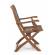 Set 2 scaune lemn maro noemi 55x64x94 cm