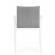 Set 24 scaune alb gri odeon 55.5x60x83 cm