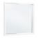 Oglinda perete lemn alb tiziano 52x5x52 cm