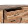 Comoda fier lemn maro elmer 150x40x105 cm