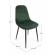 Set 4 scaune tapiterie catifea verde irelia 52.5x42.5x90 cm