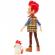 Papusa enchantimals mattel redward rooster cu figurina cluck
