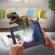 Set educativ stiinta si joaca clementoni - descopera dinozaurul t-rex & triceraptor fluorescent