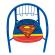 Scaun pentru copii superman