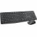 Kit tastatura + mouse wireless logitech mk235, usb, grey