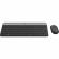 Kit tastatura + mouse wireless logitech mk470, slim, negru grafit