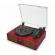 Pick-up , gramofon cu 3 viteze, boxe integrate bluetooth, gonga® visiniu