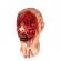 Masca creepy din latex, monstru mumie, gonga® bej