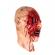 Masca creepy din latex, monstru mumie, gonga® bej
