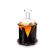 Set decantor in forma de diamant si 9 cuburi pentru racire bauturi, 1000 ml,gonga® transparent