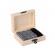 Set decantor in forma de diamant si 9 cuburi pentru racire bauturi, 1000 ml,gonga® transparent