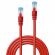Cablu lindy 1m cat.6a s/ftp lszh, red