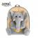 Ghiozdan gradinita baby animals, elephant, 23x8x28 cm - s-cool