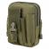 Husa tactica militara ideallstore®, trooper reach, poliester, capacitate 1 l, 18 cm, verde