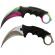 Set doua cutite karambit ideallstore®, comando specialist, otel inoxidabil, multicolor, 20 cm