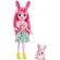 Papusa enchantimals cu animalut bree bunny & twist