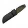 Cutit de drumetie ideallstore®, adventure touring, otel inoxidabil, 16.5 cm, negru, teaca inclusa