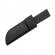 Cutit de drumetie ideallstore®, adventure touring, otel inoxidabil, 16.5 cm, negru, teaca inclusa
