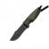 Cutit de drumetie ideallstore®, adventure touring, otel inoxidabil, 16.5 cm, negru, teaca inclusa
