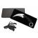 Cutit de vanatoare ideallstore®, claw assault, 19 cm, argintiu, teaca inclusa
