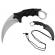 Cutit de vanatoare ideallstore®, claw assault, 19 cm, argintiu, teaca inclusa
