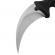 Cutit de vanatoare ideallstore®, claw assault, 19 cm, argintiu, teaca inclusa