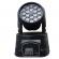 Moving head depox®, party energy, jocuri de lumini, 70w, 18 leduri, negru
