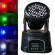 Proiector led color ideallstore®, light maddness, jocuri de lumini, 70w, 18 surse lumina, negru